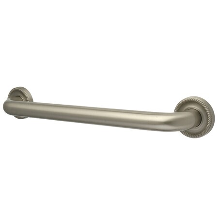 Camelon Traditional Grab Bar, 26-13/16" L, Brass, Brushed Nickel DR914248